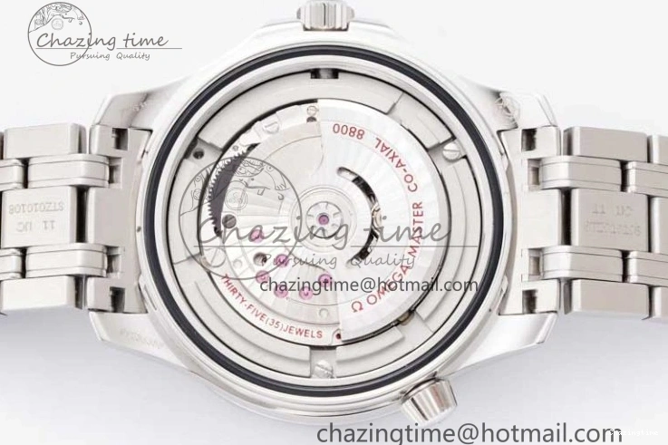 0210 Seamaster Diver 300M SS Blue Ceramic Bezel JVSF 1:1 Best Edition Blue Dial on SS Bracelet A SportInspired 7792